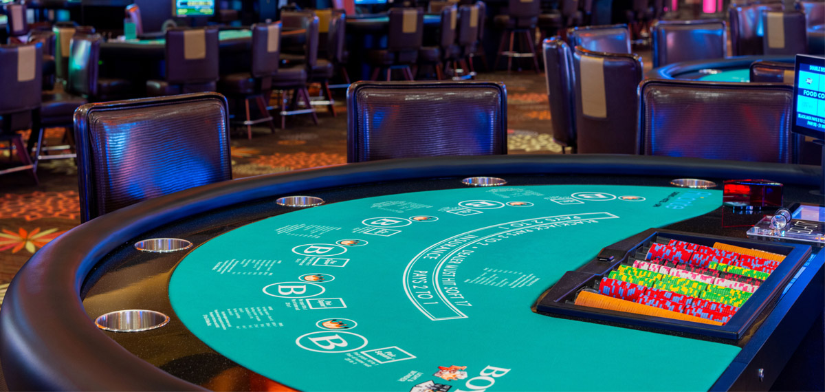 Image of a Poker Table