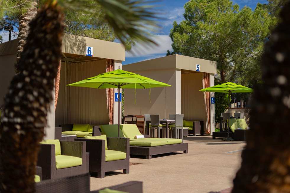 Aliante Pool Cabanas